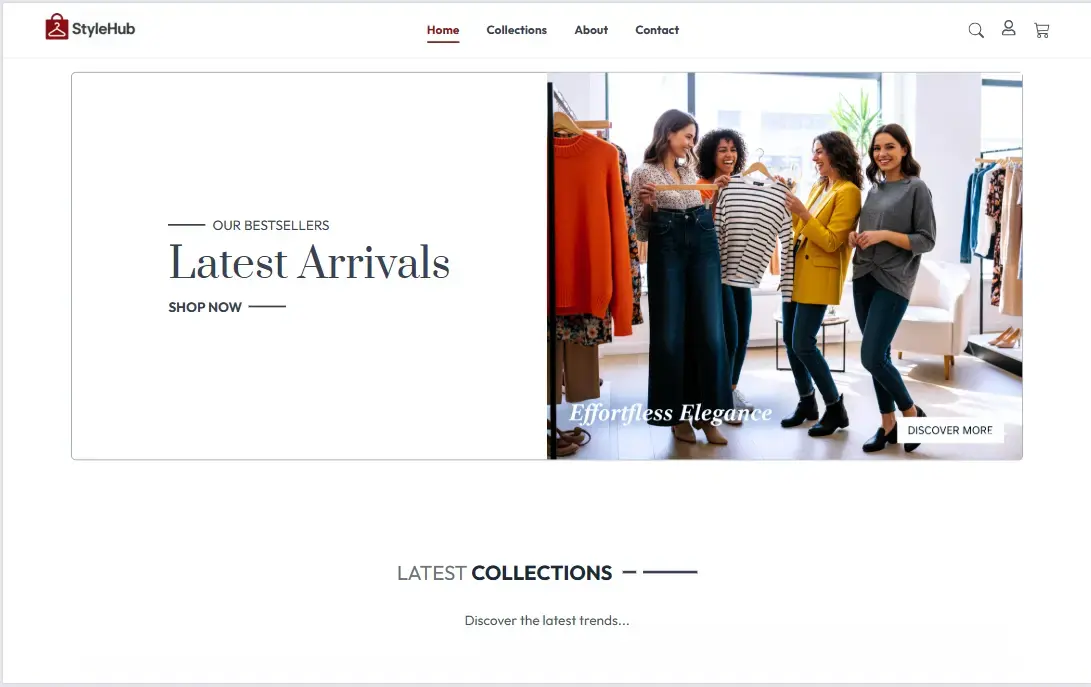 Style Hub - E-Commerce Website